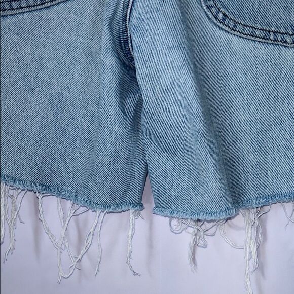 Vintage Made In The Shade Jean High-Waisted Denim Shorts Size 7 Made In USA - Picture 7 of 10